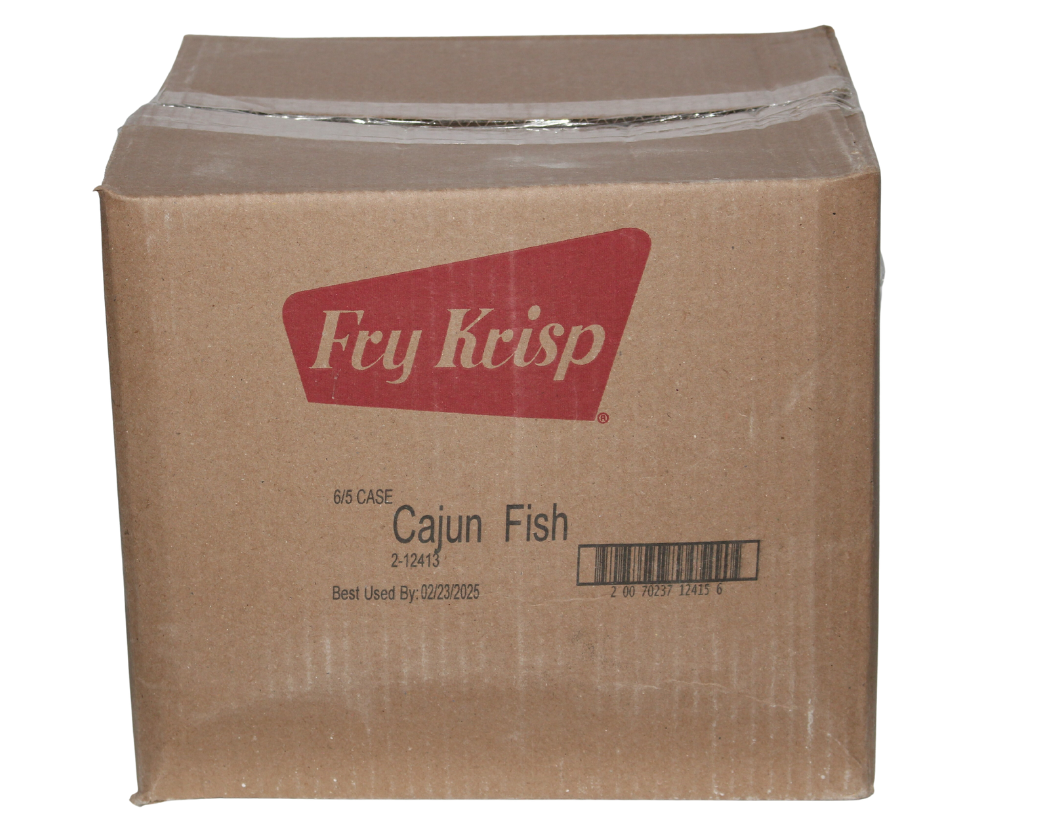 Cajun Fish Mix 6 X 5lb Bags Case