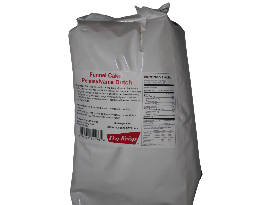 Pennsylvania Dutch Funnel Cake 30lb Case