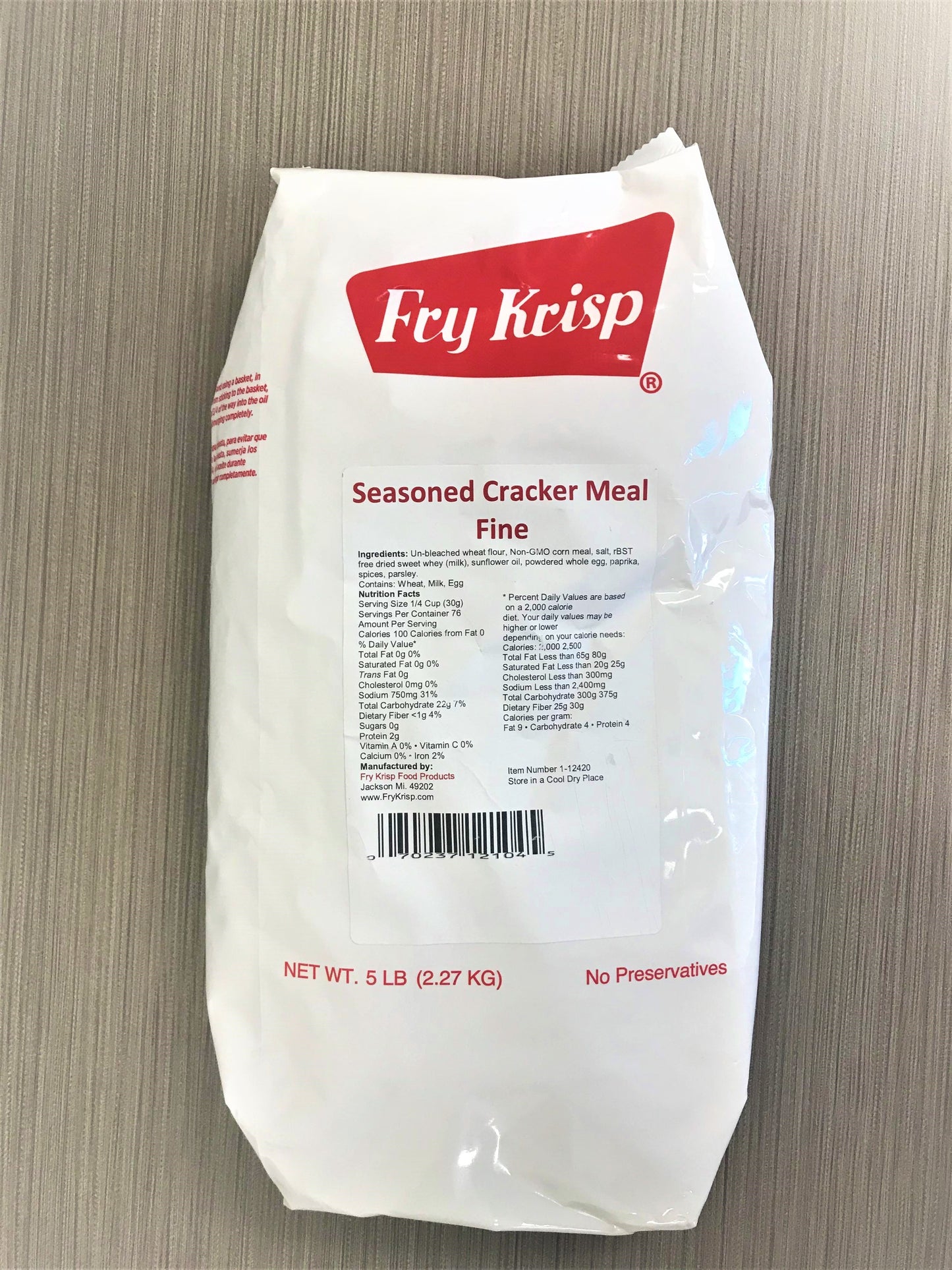 Seasoned Cracker Meal