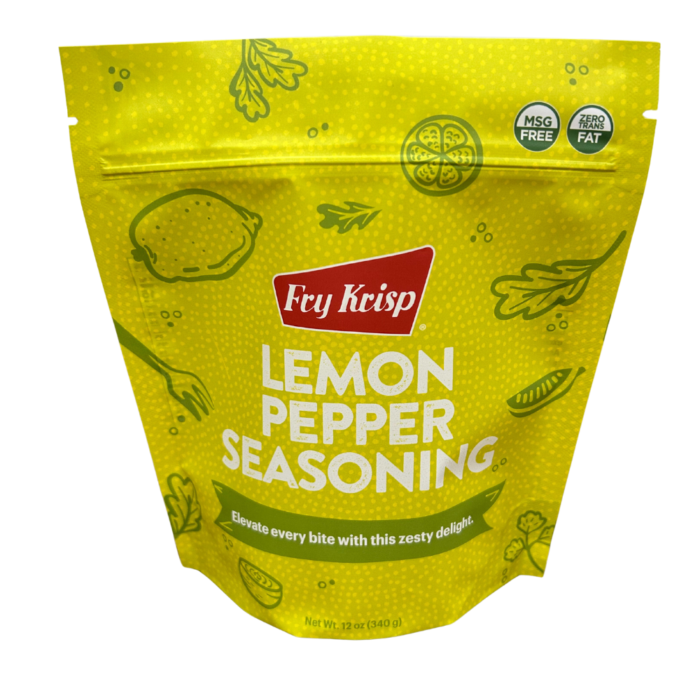 Lemon Pepper Seasoning Pouches | Shop | Fry Krisp – Fry Krisp