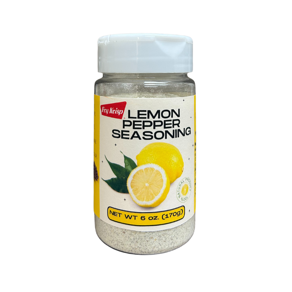 Lemon Pepper Seasoning 6oz Shaker