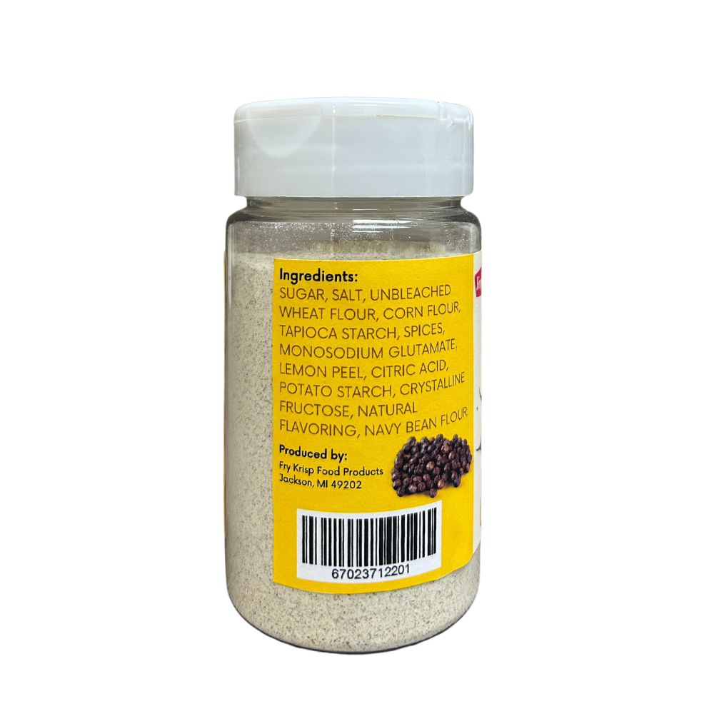 Lemon Pepper Seasoning 6oz Shaker