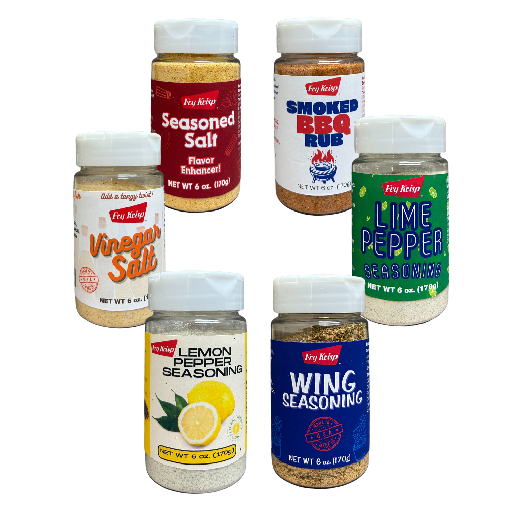 Fry Krisp Shaker Bottles Variety Pack