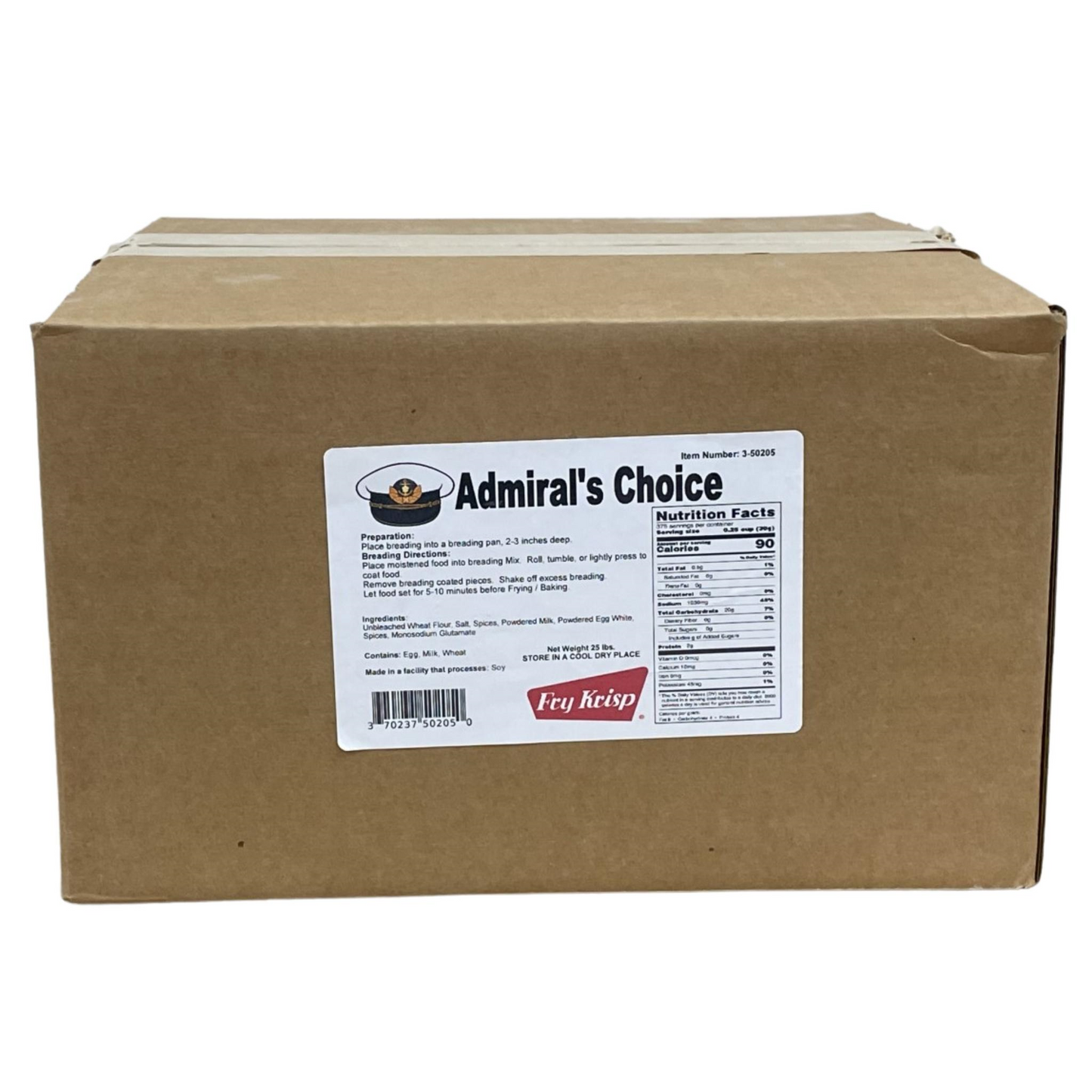 Admiral's Choice Breading 25lb Case