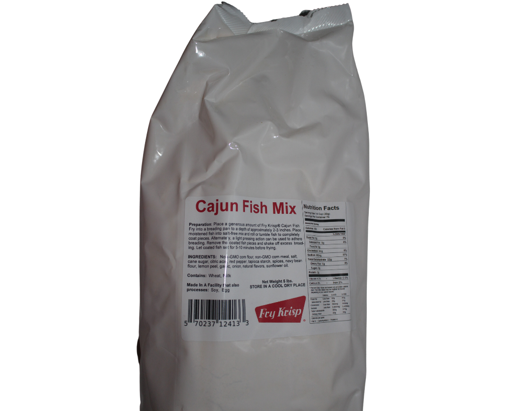 Cajun Fish Mix 30lb Case