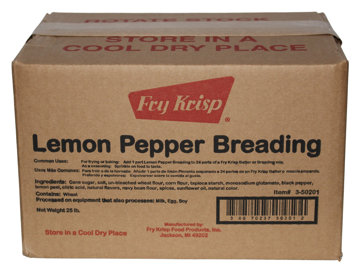 Lemon Pepper 25lb Case