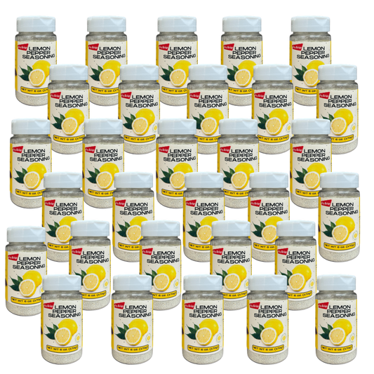 Lemon Pepper 6oz Shakers (Pack of 30)