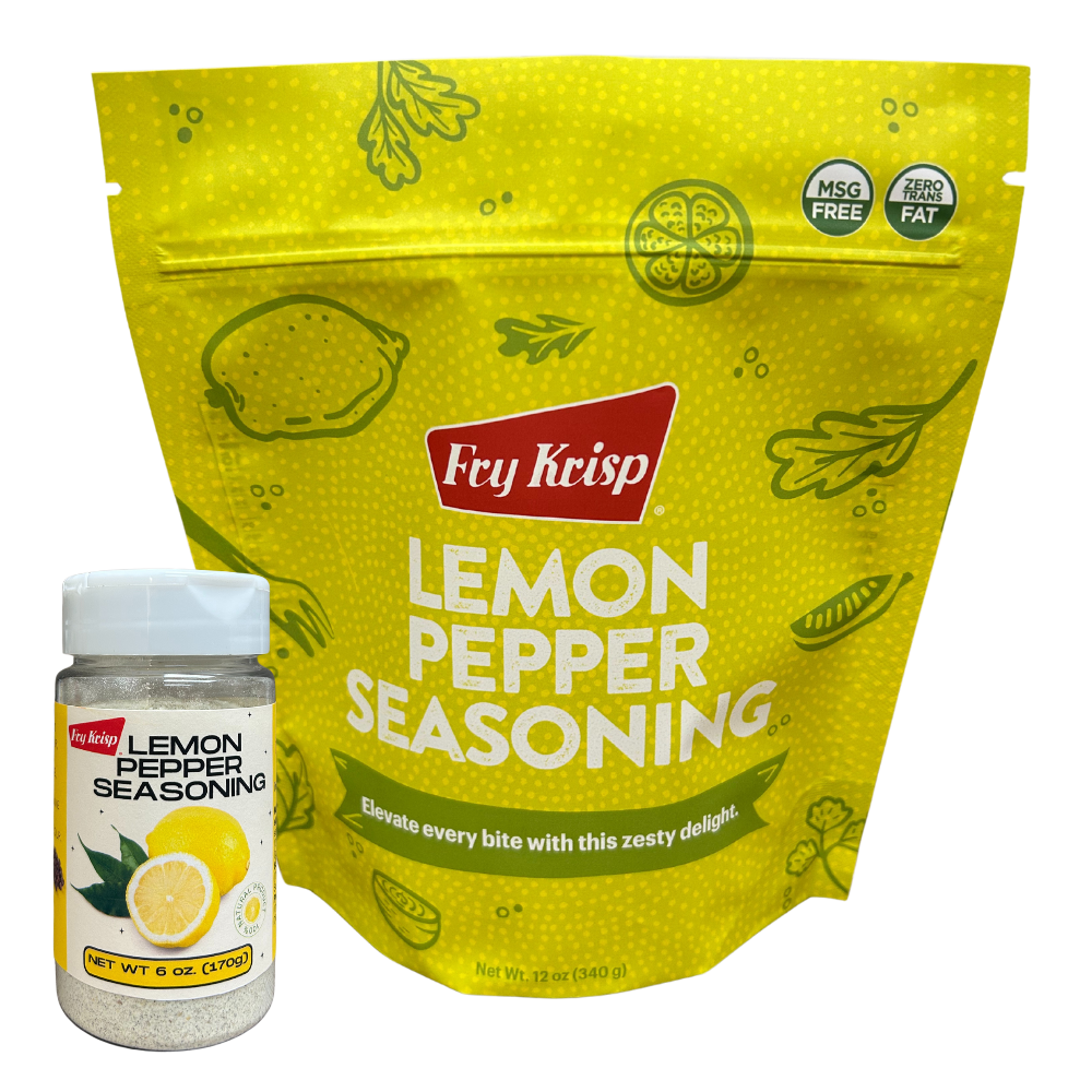 Country Creek Acres 16oz Lemon Pepper Seasoning - Chicago Style Granulated Spice Mix, Made In USA (Exp 2027)