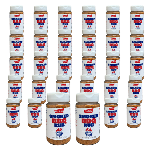 Smoked BBQ Rub 6oz Shakers (Pack of 30)