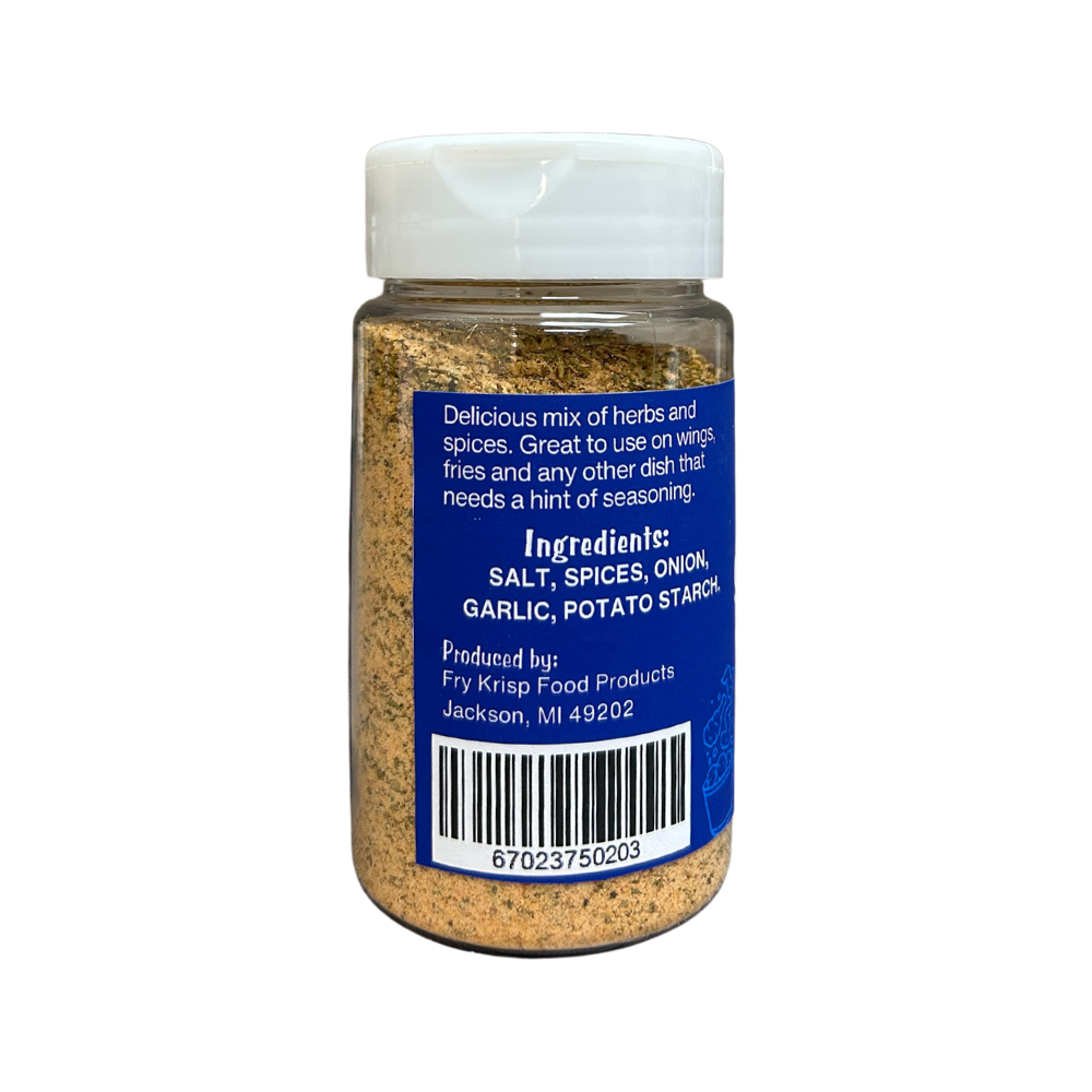 Wing Seasoning 6oz Shaker