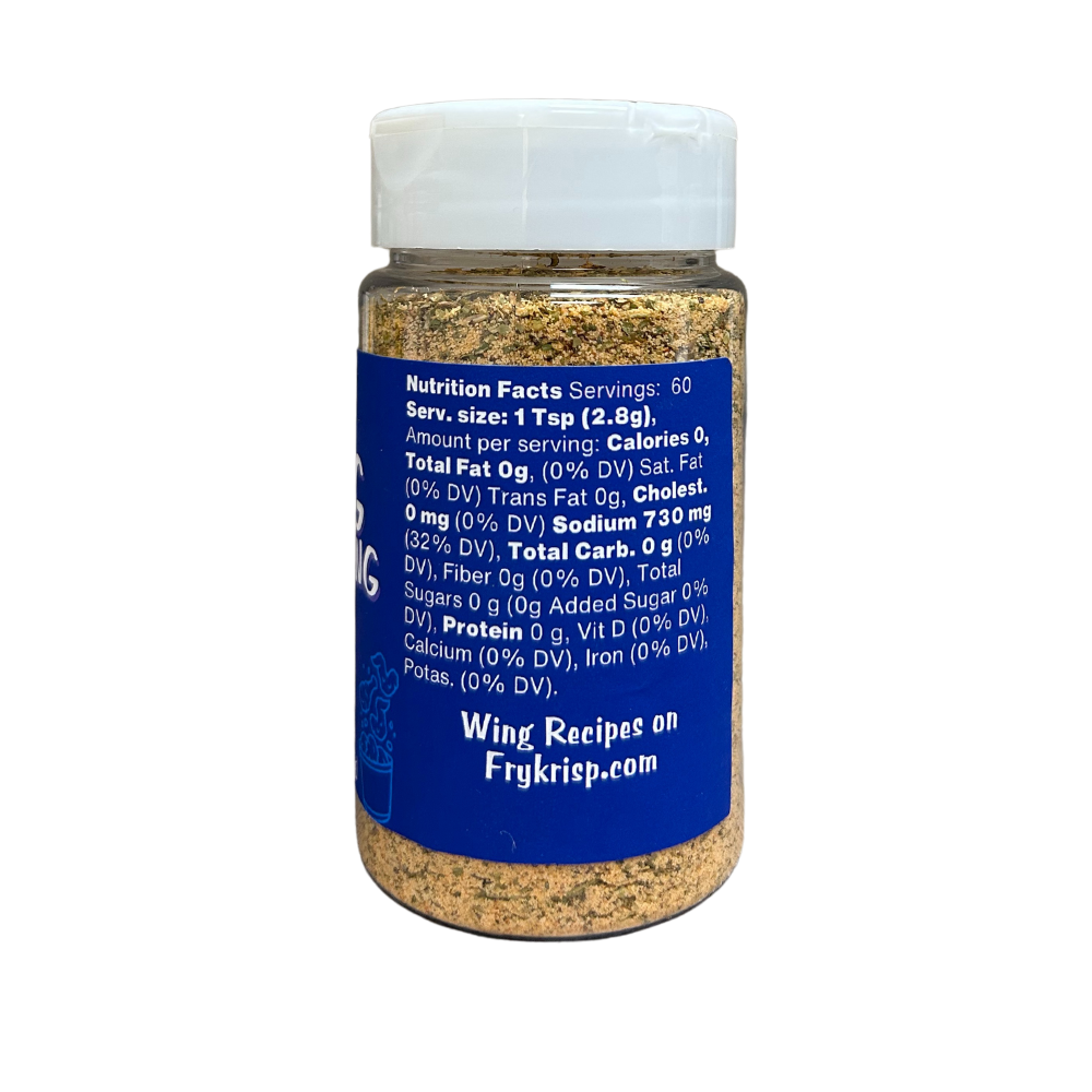 Wing Seasoning 6oz Shaker