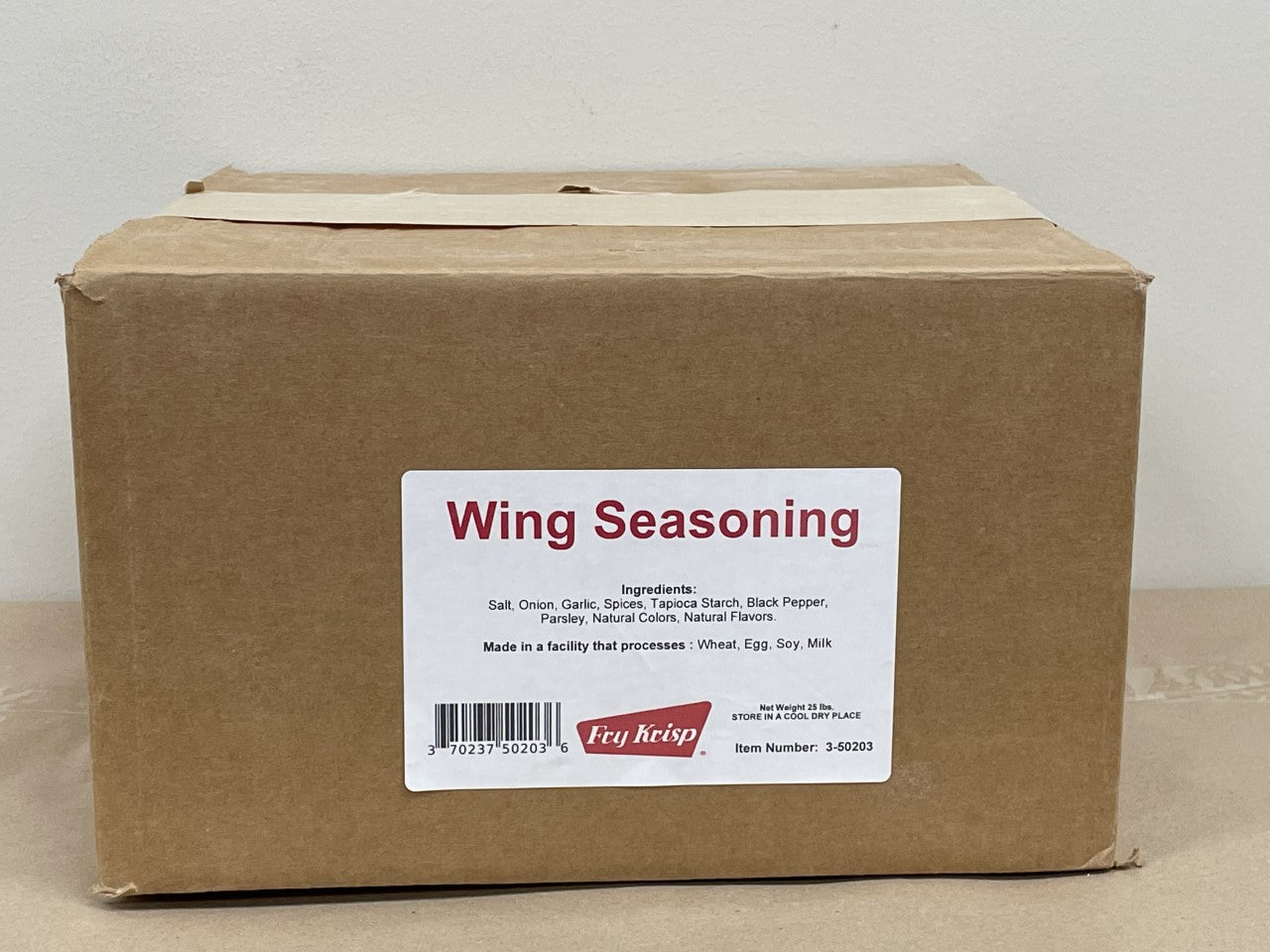 Wing Seasoning 25lb Case